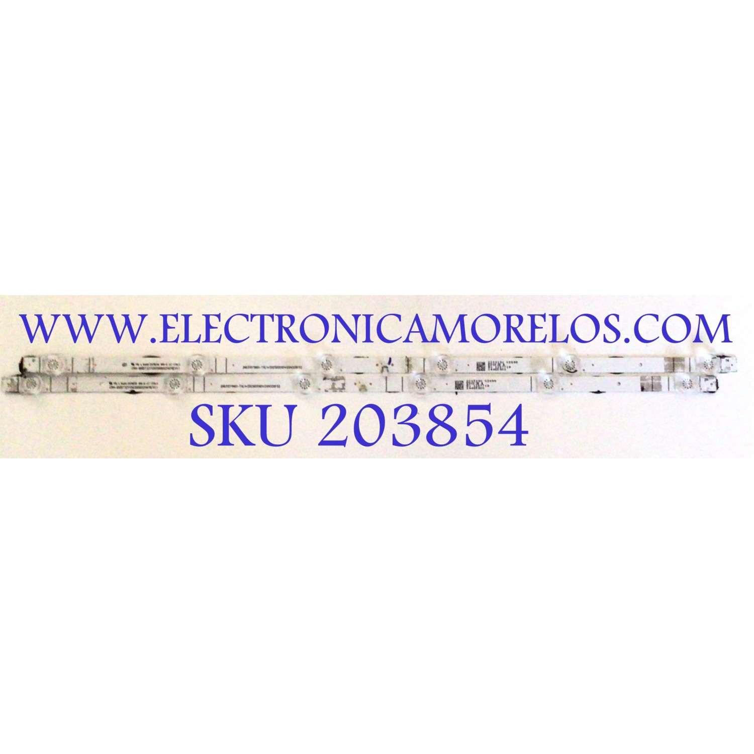 KIT DE LED'S PARA TV HISENSE ( 2 PZ ) / NUMERO DE PARTE CRH-BXBT32Y13030060214FREV1.0 / JHD315Y1H01-TXL1+2021020101+SVH320F52 / MODELO 32A4H